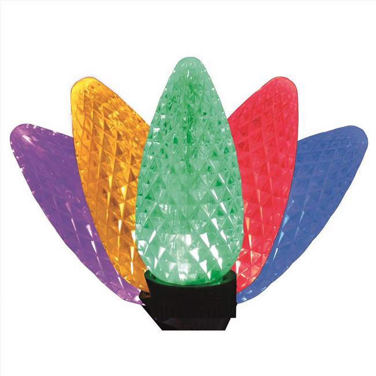 Celebrations 9086417 25 ft. Platinum LED C9 String Christmas Lights