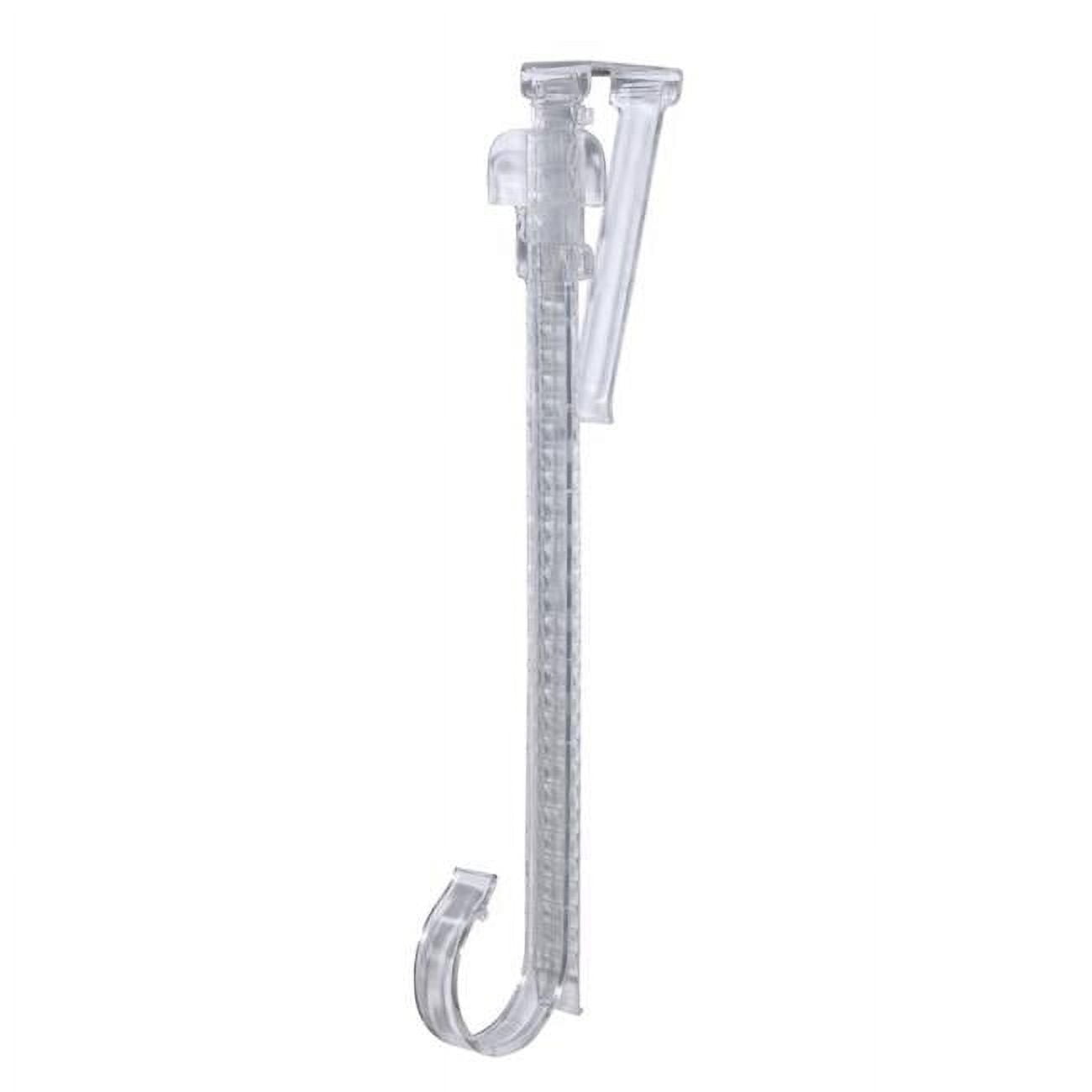 Clear Plastic Adjustable Holiday Over The Door Hook