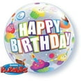 thumbnail image 1 of Celebrations Bday Colorful Cupcakes Bubble Balloon, 1 of 2