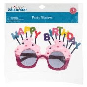 Celebrations Birthday Party Embellished Sunglasses, 1ct