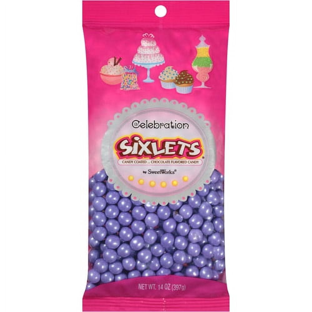 Celebrations By Sweetworks Sixlets[r] 14oz-lavender - Walmart.com