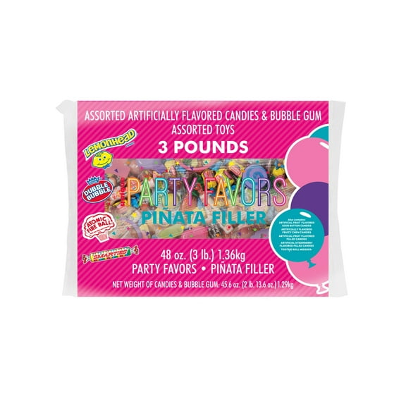 Girls Birthday Pinata Filler, Assorted, 3lb