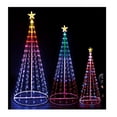 thumbnail image 1 of RBBN LGHT XMAS TREE 4'H (Pack of 1), 1 of 5