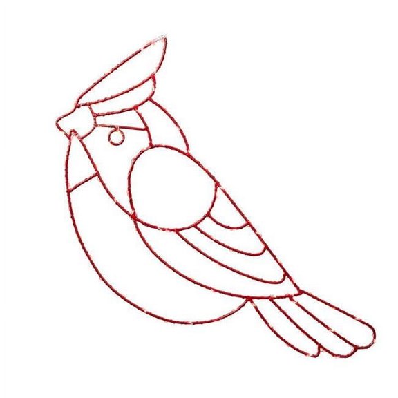 CARDINAL SILHOUETTE 15"(Pack of 1)