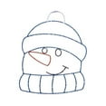 thumbnail image 1 of Celebrations 9096866 15 in. LED Snowman Silhouette Hanging Decor - Pack of 8, 1 of 4