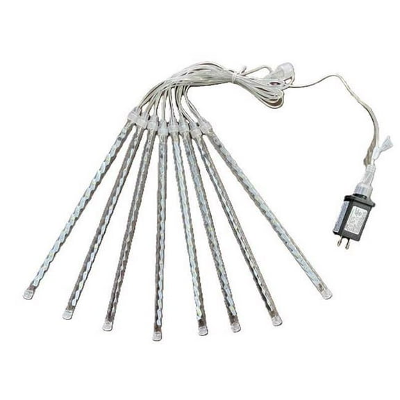 Celebrations 9096760 14 in. Meteor Light Hanging Decor, Warm White - Pack of 24