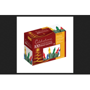 Celebrations Mini Light Set 100 Lights Multi 18" Ul Fuse Ace No. 9802315