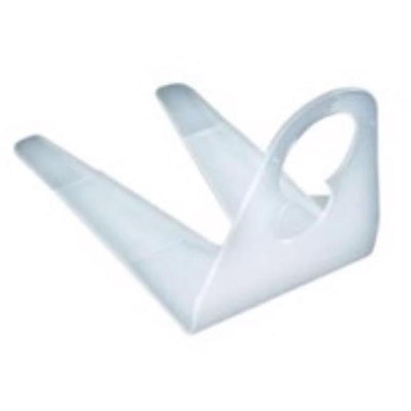 Celebrations 9097090 Outdoor Plastic Shingle Speed Tab, Clear - Pack of 500