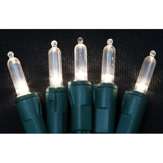 Celebrations 4001072S-01AC Platinum Mini White 150 LED Light String