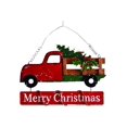 thumbnail image 1 of Celebrations 9435223 Merry Christmas Truck Wall Art  Red - Iron, 1 of 1