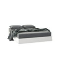 thumbnail image 1 of Nexera Celebri-T 5 Piece Bedroom Set, White & Walnut, 1 of 10