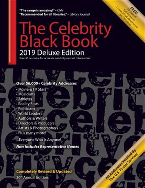 Celebrity Black Book: The Celebrity Black Book 2019 (Deluxe Edition) (Paperback)