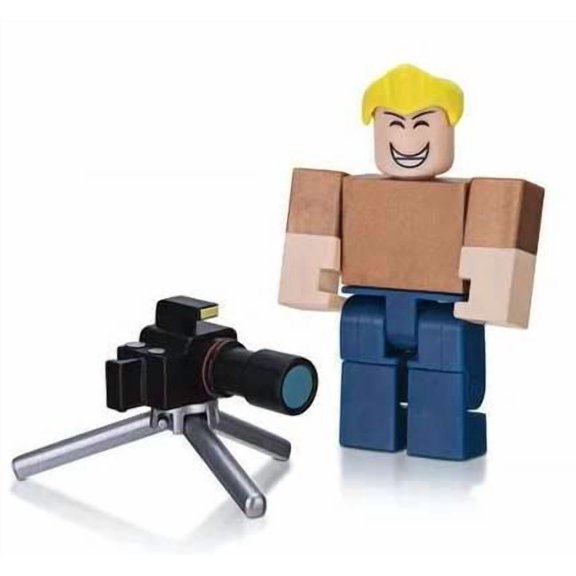 Celebrity Collection Series 2 Heroes of Robloxia: Paparazzi Mini Figure (Without Code) (No Packaging)