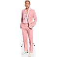 thumbnail image 1 of Celebrity Cutouts CCGET1530551826MI Ryan Gosling (Pink Suit) mini Cardboard Stand-Ups, Lifelike, 1 of 5