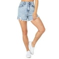 thumbnail image 1 of Celebrity Pink Frayed Hem Short, 1 of 4