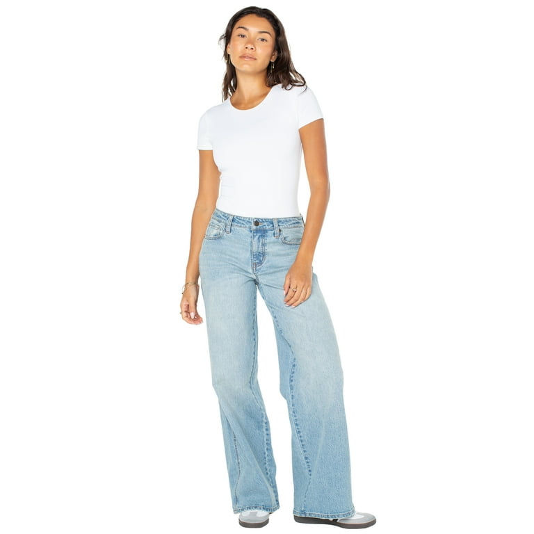 【YOURNUS】Pink Teen Black Wide Denim YOURNUS】Pink Teen Black Wide Denim (YOURNUS/デニム