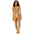 Celebrity Pink Juniors Black Ground Floral One Piece Swimsuit, Sizes S