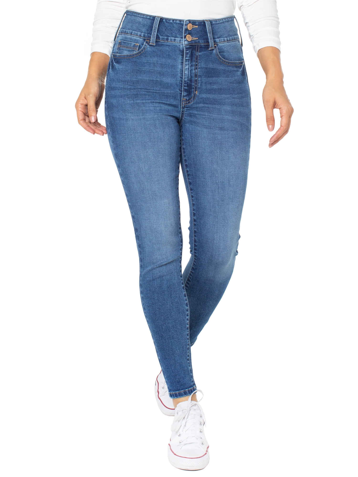 Celebrity Pink Juniors High Rise Skinny Jeans - Walmart.com