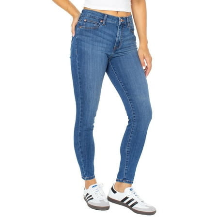 Celebrity Pink Juniors Mid Rise Ankle Skinny Jeans