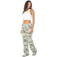 thumbnail image 1 of Celebrity Pink Juniors Mid Rise Wide Leg Cargo Pant, Sizes 1-17, 1 of 5