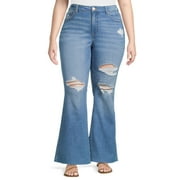 Celebrity Pink Juniors Plus Size Fashion Flare Jeans