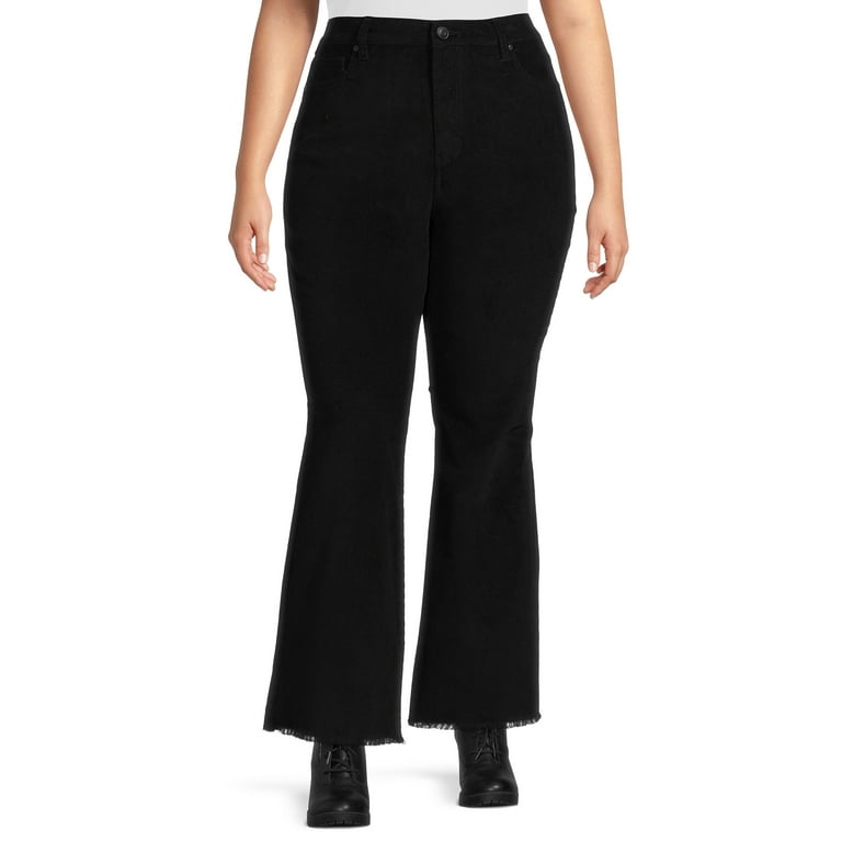 Celebrity Pink Juniors Plus Size Flare Leg Corduroy Pants