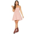 thumbnail image 1 of Celebrity Pink Juniors Smock Mini Dress, 1 of 5