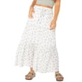 thumbnail image 1 of Celebrity Pink Long Tiered Skirt, Women's & Women's Plus, 1 of 4