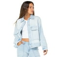 thumbnail image 1 of Celebrity Pink Oversize Denim Jacket, 1 of 4