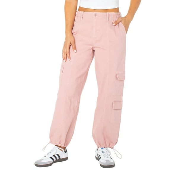 Celebrity Pink Parachute Cargo Pants, Juniors & Juniors Plus