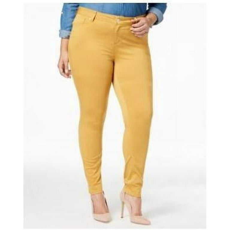 Mustard yellow womens skinny jeans shop