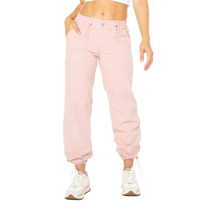 Find Your Perfect Celebrity Pink Women's Juniors Cargo Jogger Pants