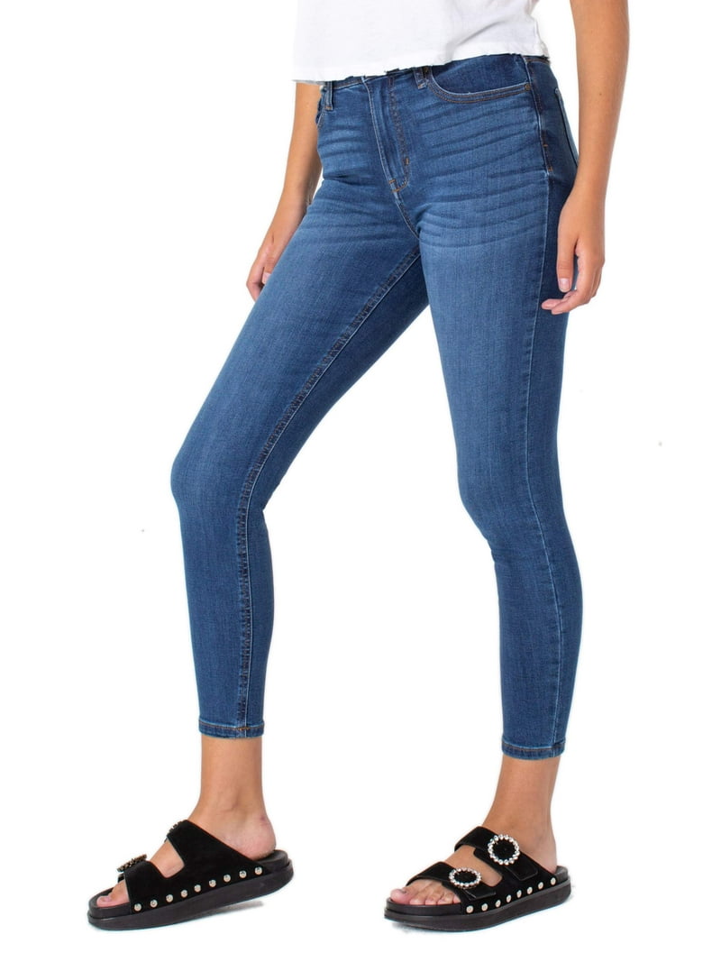 Celebrity Pink Women's Juniors High Rise Ankle Skinny, 27