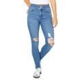 thumbnail image 1 of Celebrity Pink Women's Juniors High Rise Skinny, 28" Inseam, Sizes 1-21, 1 of 4