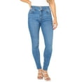thumbnail image 1 of Celebrity Pink Women's Juniors High Rise Skinny, 28" Inseam, Sizes 1-21, 1 of 4