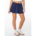 thumbnail image 1 of Celebrity Pink Women's Pull On Fleece Mini Skort, Sizes XS-XXXL, 1 of 6