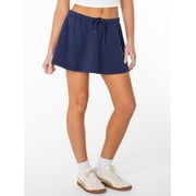 Celebrity Pink Women's Pull On Fleece Mini Skort, Sizes XS-XXXL
