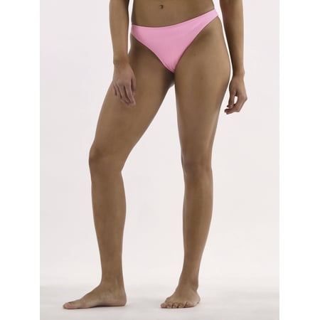 Celebrity Pink Women’s Ribbed High Leg Bikini Bottoms, Sizes XS-XXL