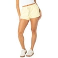 thumbnail image 1 of Celebrity Pink Women's Tie Front Fleece Shorts, Sizes XS-4X, 1 of 6