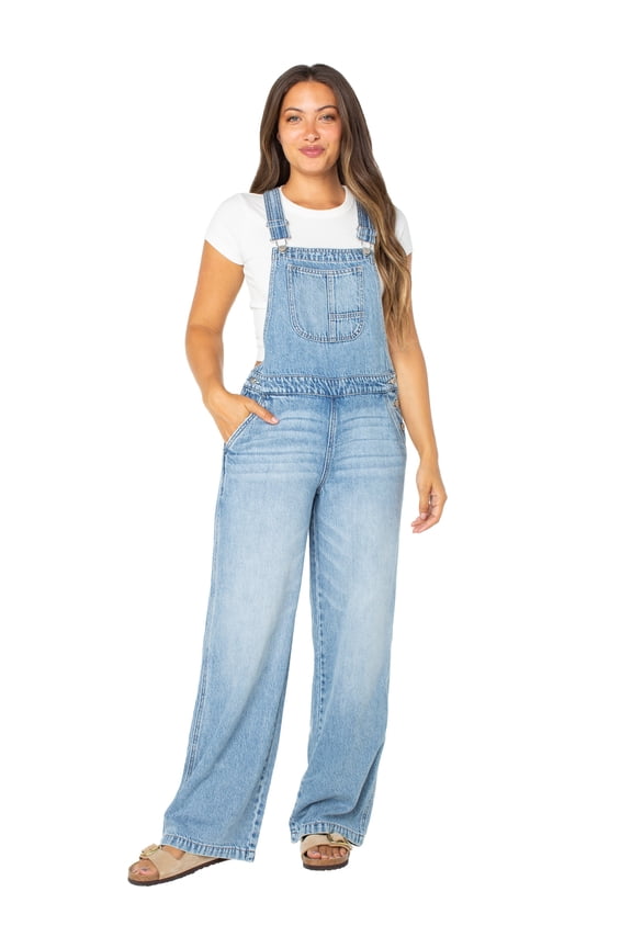 Women's Wide Leg Overalls, Sizes XS-XXXL