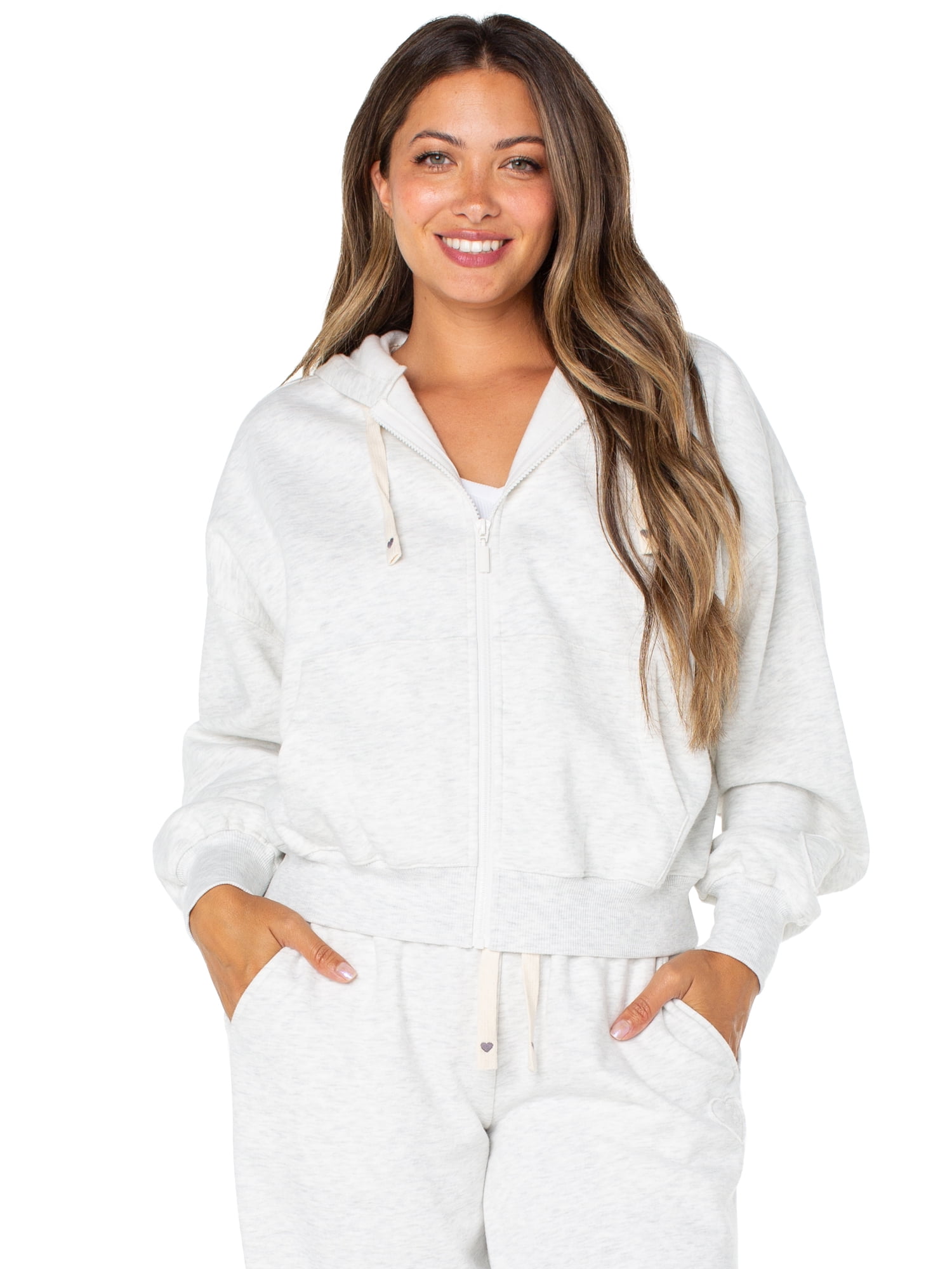 Women's Zip Front Hoodie, Sizes XS-4X