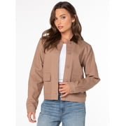 Celebrity Pink Women's and Women's Plus Boxy Barn Jacket, Sizes XS-4X