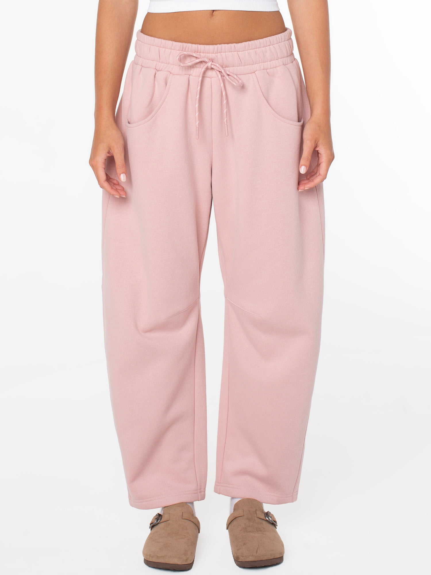 Celebrity Pink Women's and Women's Plus Fleece Barrel Sweatpant, Sizes XS-4X
