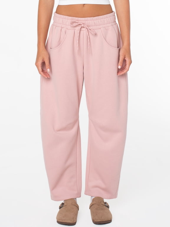 Women's and Women's Plus Fleece Barrel Sweatpant, Sizes XS-4X