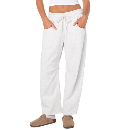 Celebrity Pink Women's and Women's Plus Fleece Barrel Sweatpant, Sizes XS-4X