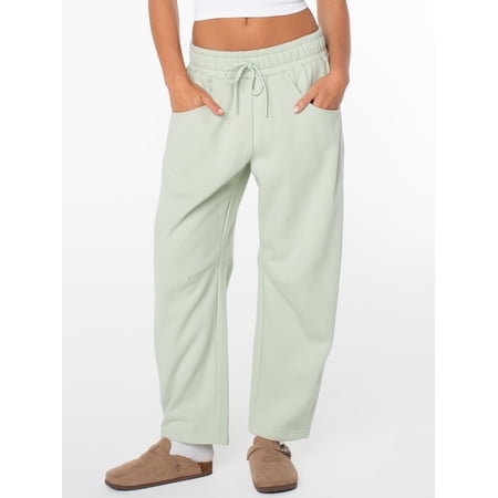 Celebrity Pink Women's and Women's Plus Fleece Barrel Sweatpant, Sizes XS-4X