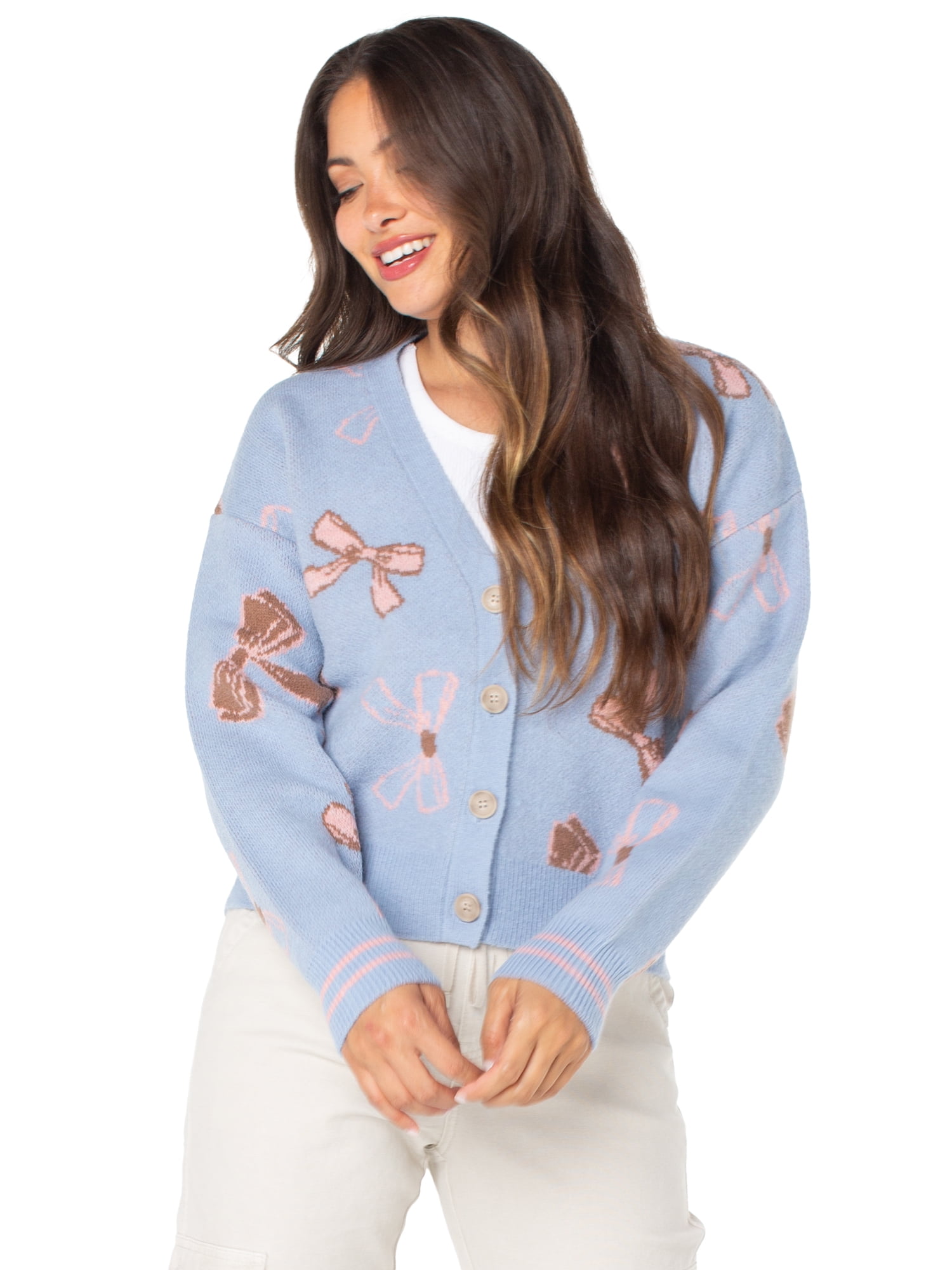 Celebrity Pink Juniors Long Sleeve Cardigan, Sizes XS-XXXL