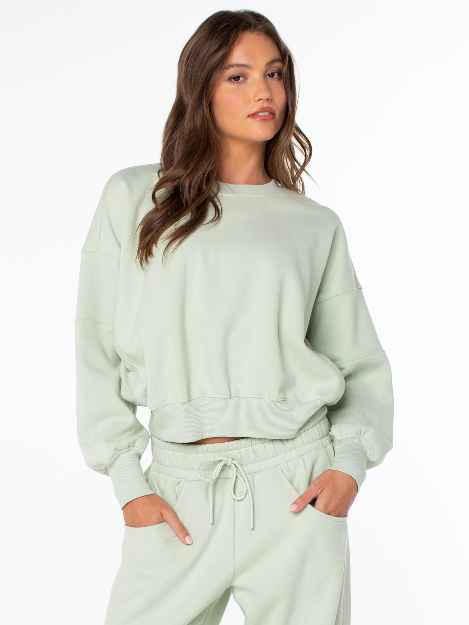 Celebrity Pink Women's and Women's Plus Pullover Sweatshirt, Sizes XS-4X