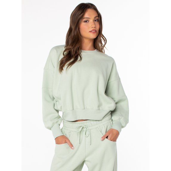 Celebrity Pink Women's and Women's Plus Pullover Sweatshirt, Sizes XS-4X