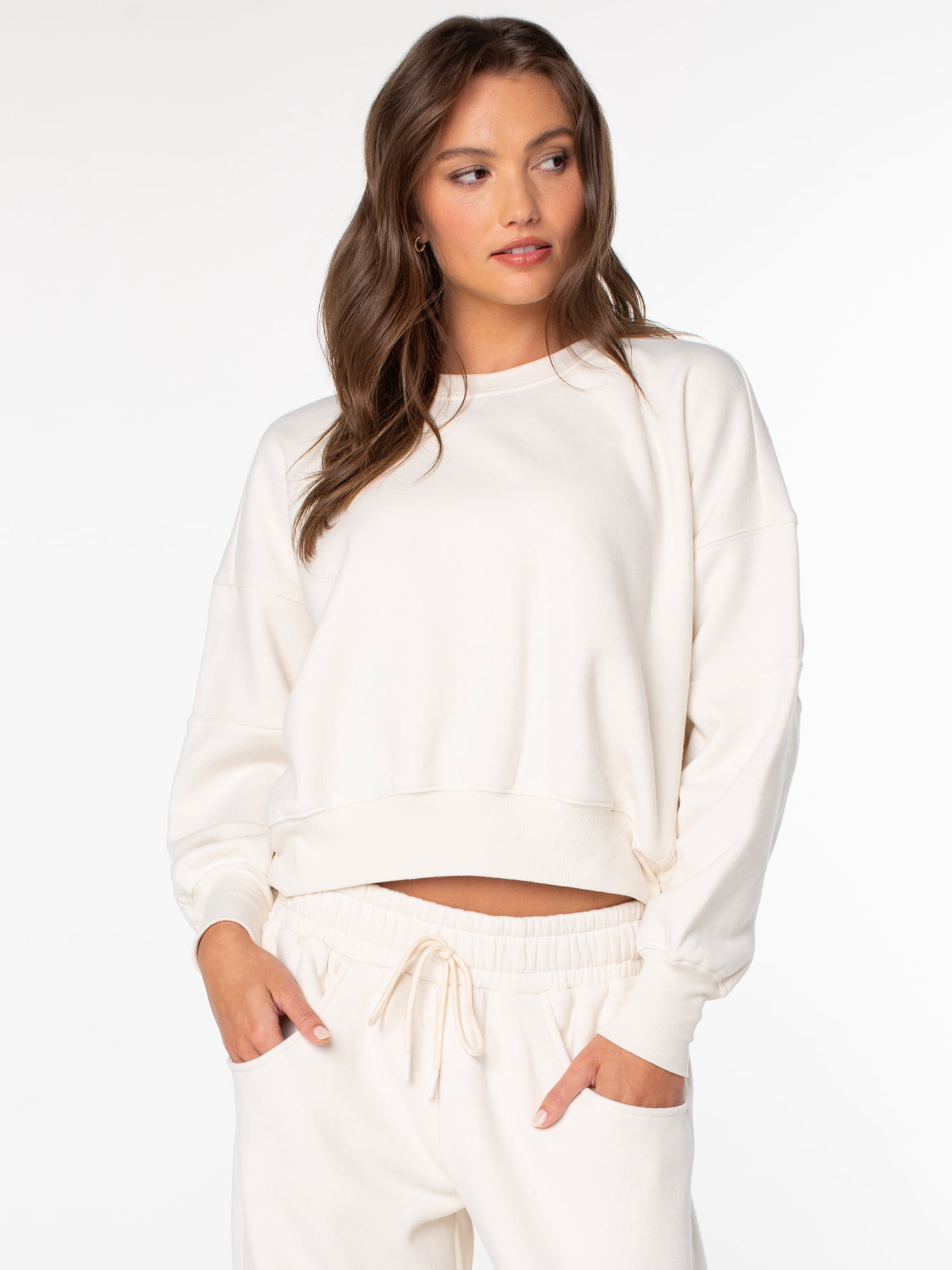 Celebrity Pink Women's and Women's Plus Pullover Sweatshirt, Sizes XS-4X